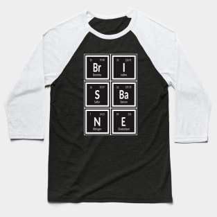 Brisbane City Table of Elements Baseball T-Shirt